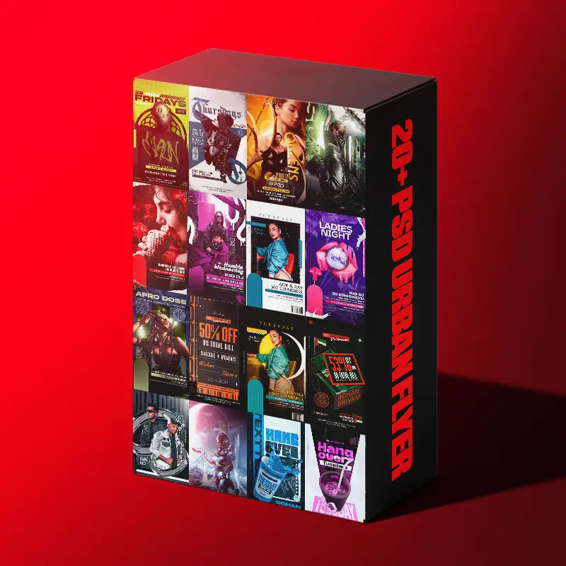 Urban Party Flyer Bundle preview